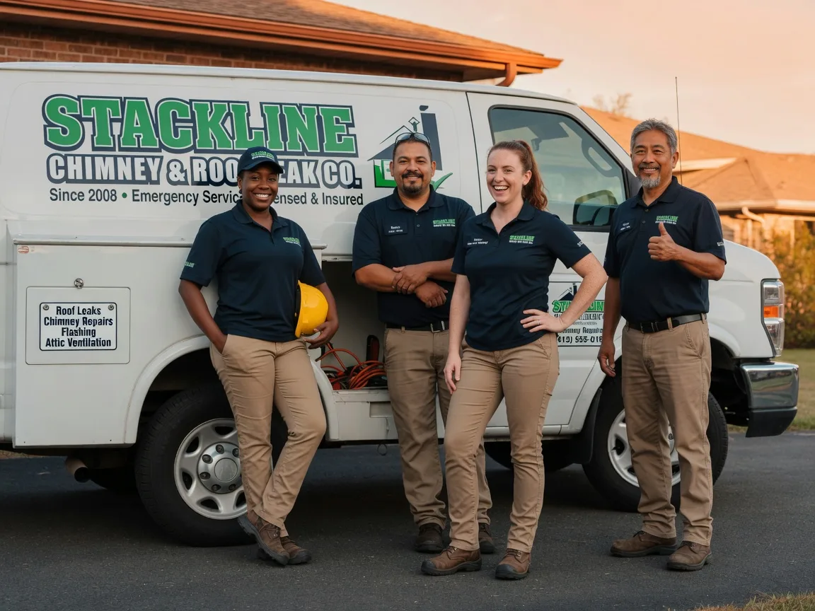 Chimney flashing repair company in Tenino, WA